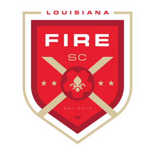 Louisiana Fire SC crest